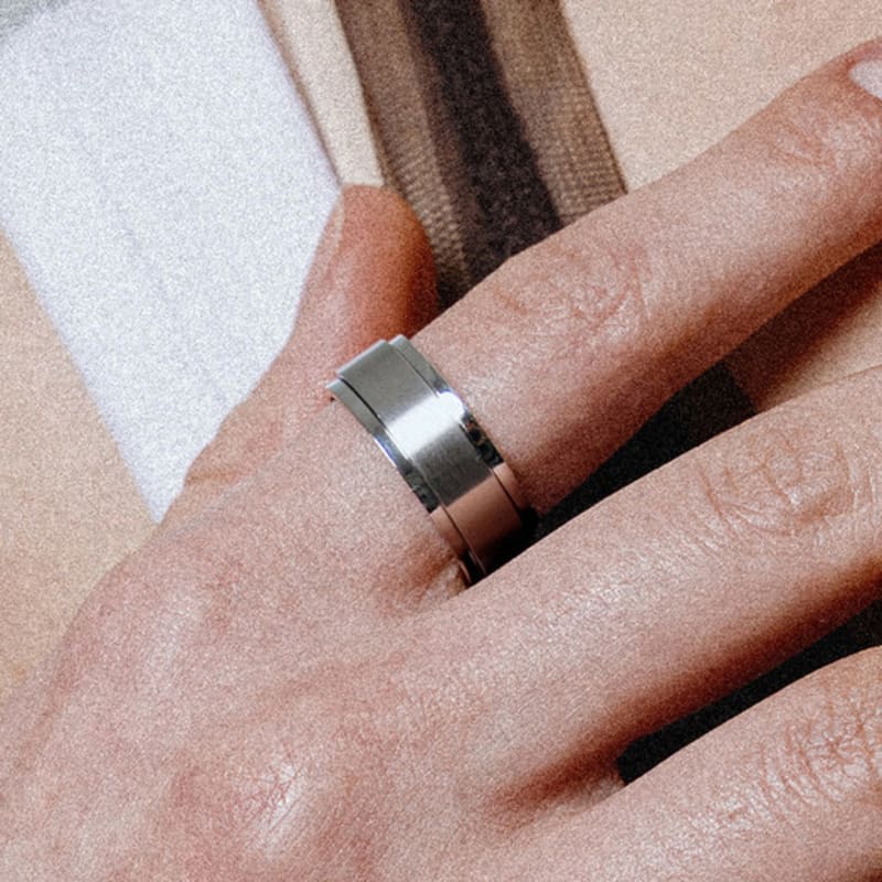 SCALETTO BLACK WSM010 Matt Basic Ring