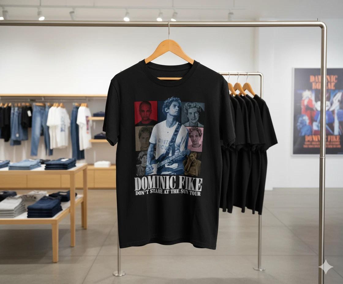 

Dominic Fike Don’t Stare at the Sun Tour T-Shirt Indie Pop Tee - T313 S