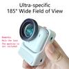 Weitwinkel-Kameraobjektiv für 360 GO Ultra, 185° Sichtfeld, verzerrungsfreie Glaslinse, leichte Konstruktion