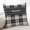 R-R-Recaro-ES Fashion Logo cushion cover Home Bedding Sofa living Room pillowcase Simple Soft Skin Cushion Cover Party Gift