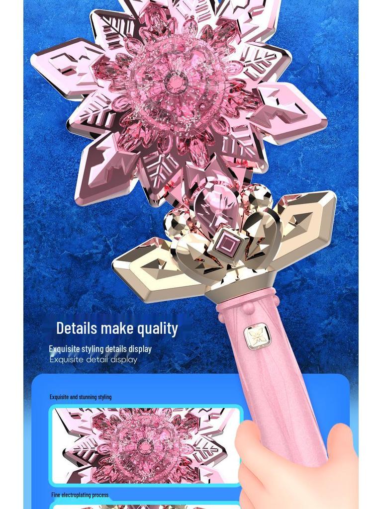 Luminous Fairy Princess Magic Wand Toy for Kids