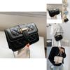 Fashionable Women's Crossbody Bag Trendy Korean Style Chic Small Square Handbag