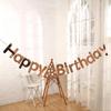 Complete Happy Birthday Decor Kit Colorful Letter Banner Hat Garland for Baby Shower Birthday Party Decorations
