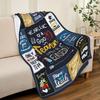 Coperta stampata regalo per insegnante per divano letto viaggio campeggio soggiorno ufficio coperta condizionata per tutte le stagioni regali