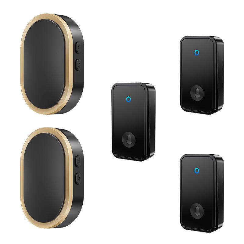 Wireless Waterproof Self-Powered Doorbell for Home - Ultra-Long Range, Battery-Free Smart Remote for Elderly Assistance