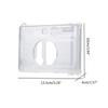 Portable Transparent Camera Case For Instax Mini EVO Camera Dustproof Protective Cover Practical Lightweight Housing with Strap