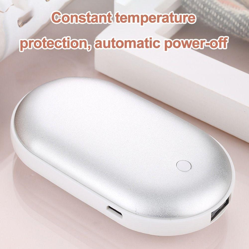 New Portable Pocket Charger USB Rechargeable Heater Hand Warmer Power Bank
