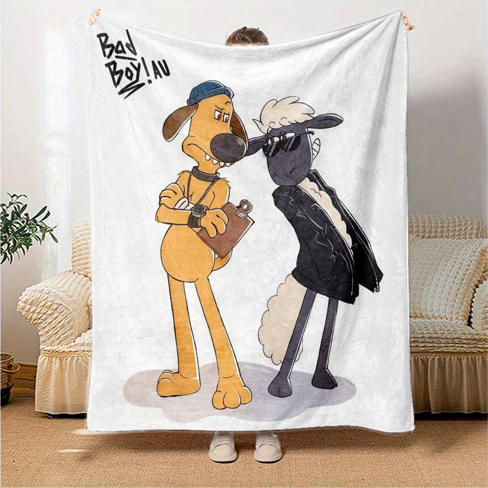 Shaun Blanket, High quality Comfortable for All Seasons, Home Decor, Warmth and Comfort