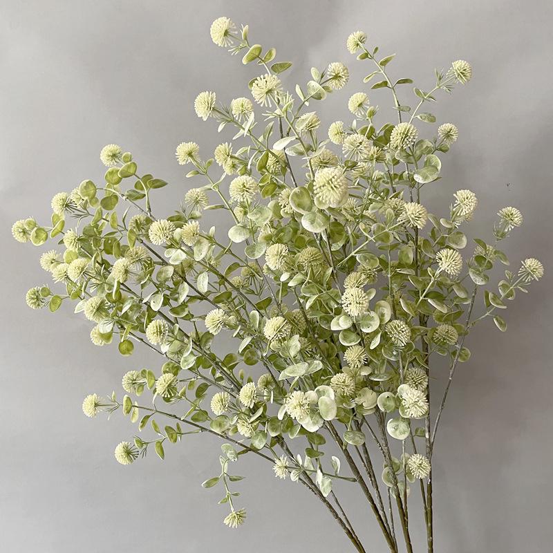 Junran Floral Wedding Props: Silk Eucalyptus Fruits for Flower Arrangements and Decorations