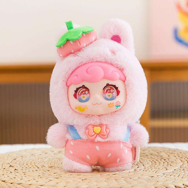 MM toffi kolorowa owocowa pluszowa seria pudełek-niespodzianek modny prezent do zabawy urocza lalka-zawieszka dla dziecka