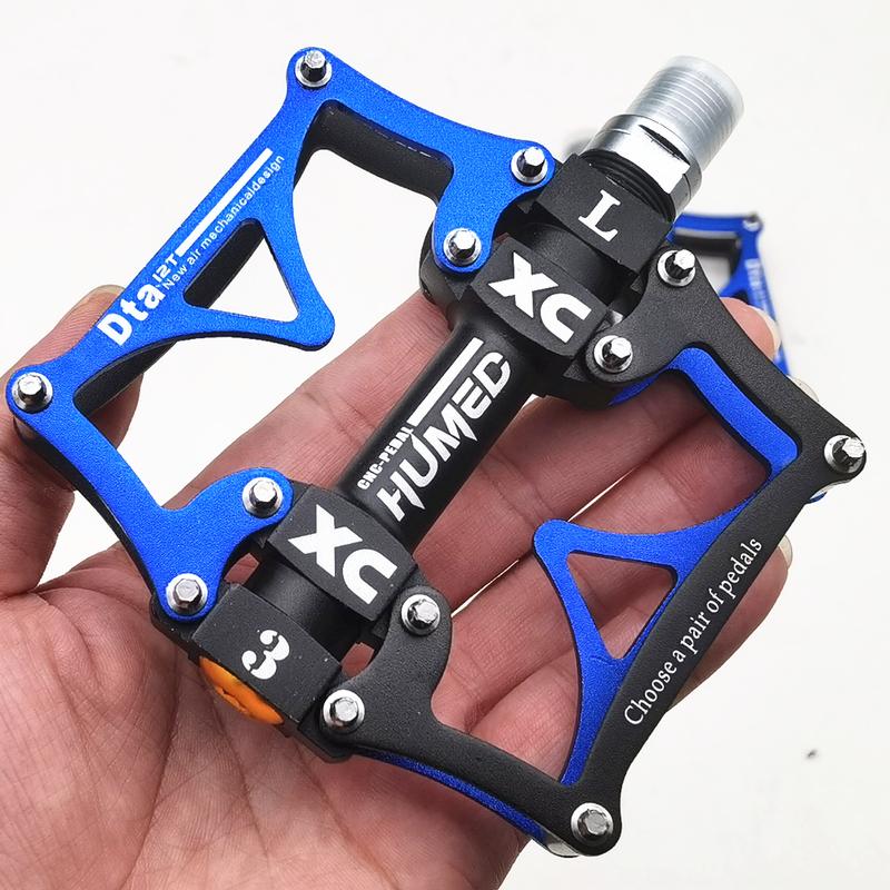 2021 New Wide Flat Mountain Road Cycling Bicycle Bike Pedal 3 Sealed Bearings 9/16 MTB BMX Pedals 5 Colors Available