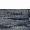 Hergestellt in den USA Rockstar Sushi Distressed Crashed Biker Denimhose W30 Dunkelmarine Motorradfahrer(GEBRAUCHT)