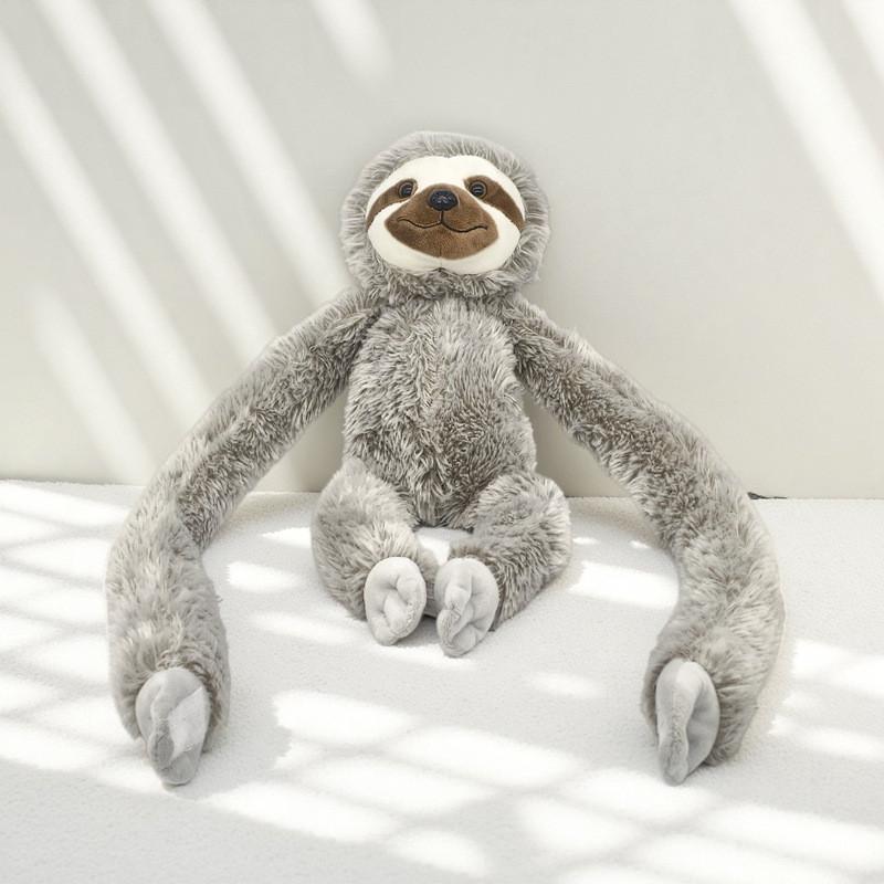 Peluche Bradipo con Imbottitura in Cotone PP Morbido Regalo per Bebè per Bambini