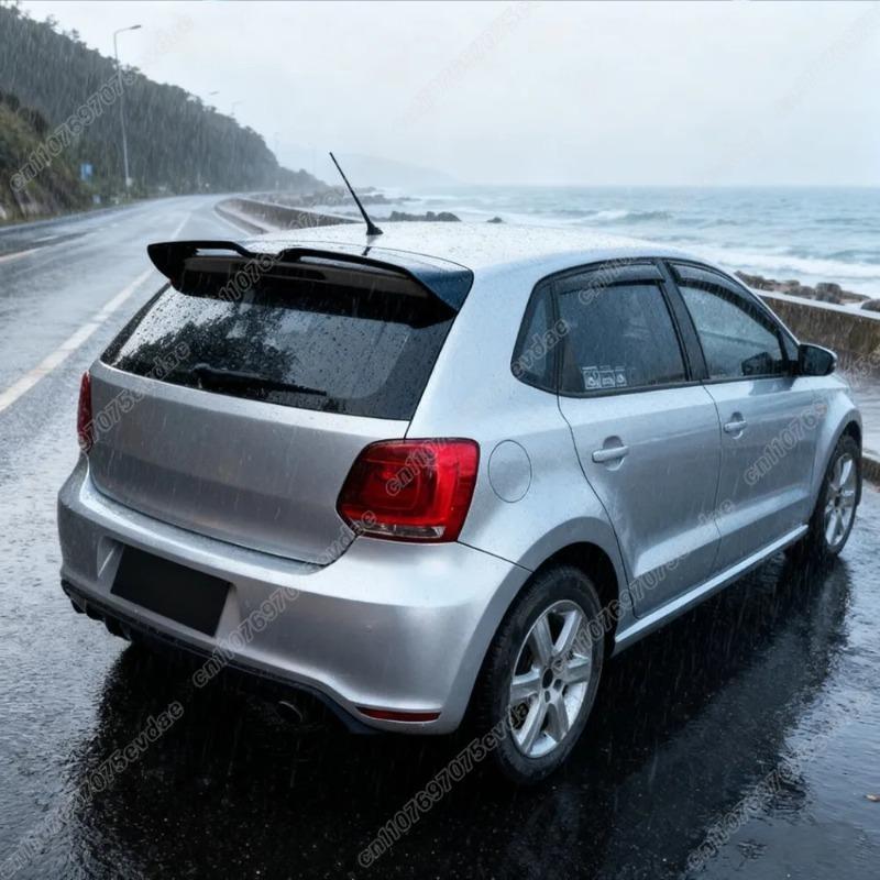 For VW Volkswagen Polo MK5 6R 6C 2009 2010 2011 2012 2013 2014 2015 2016 2017Oettinger Style Rear Trunk Wing Spoiler Car BodyKit