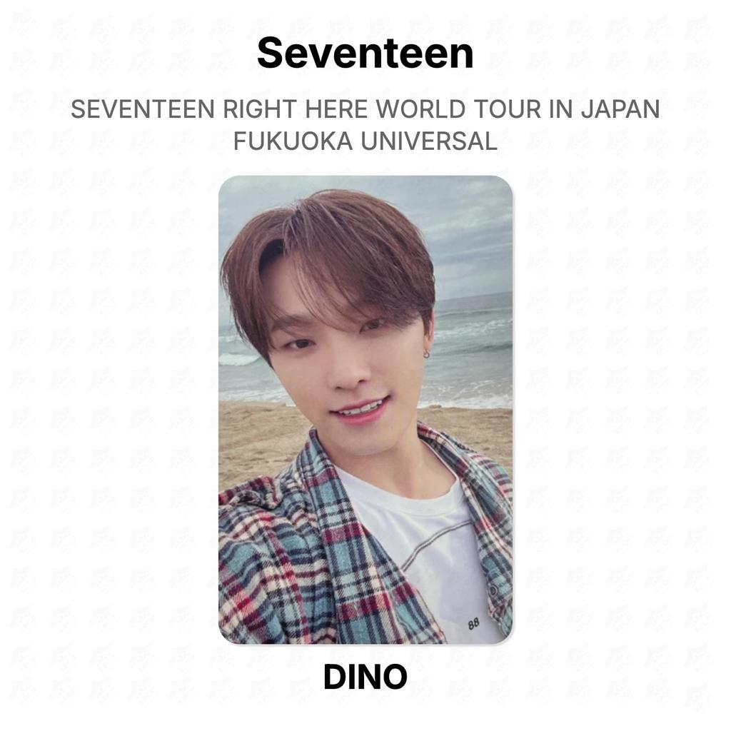 Seventeen RIGHT HERE WORLD TOUR IN JAPAN FUKUOKA UNIVERSAL Official Photocard