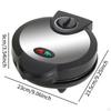 Waffle Maker 9inch Griddle Adjustable Browning Control for Snacks Sandwiches