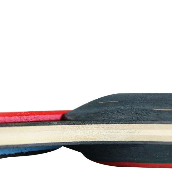 2Pcs Professional Table Tennis Beginner Wood Racket Set Sports Ping Pong Bat