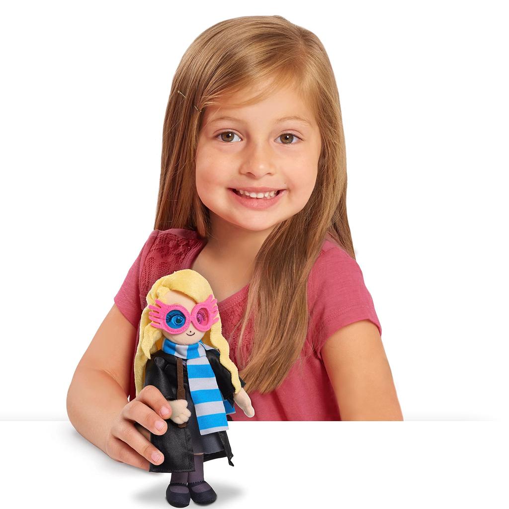 Harry Spellcasting Wizard Luna Small Plush Toy with Sound Effects Ages Just Play Potter™ 8" Lovegood™ 3+