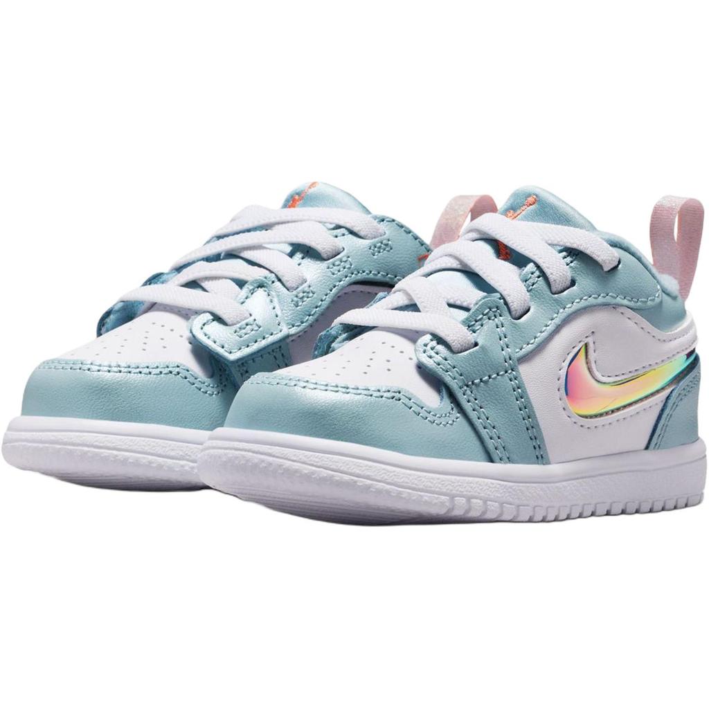 New Jordan 1 Low top Toddler Shoes Ocean Blue Infant And Toddler HV4307-400