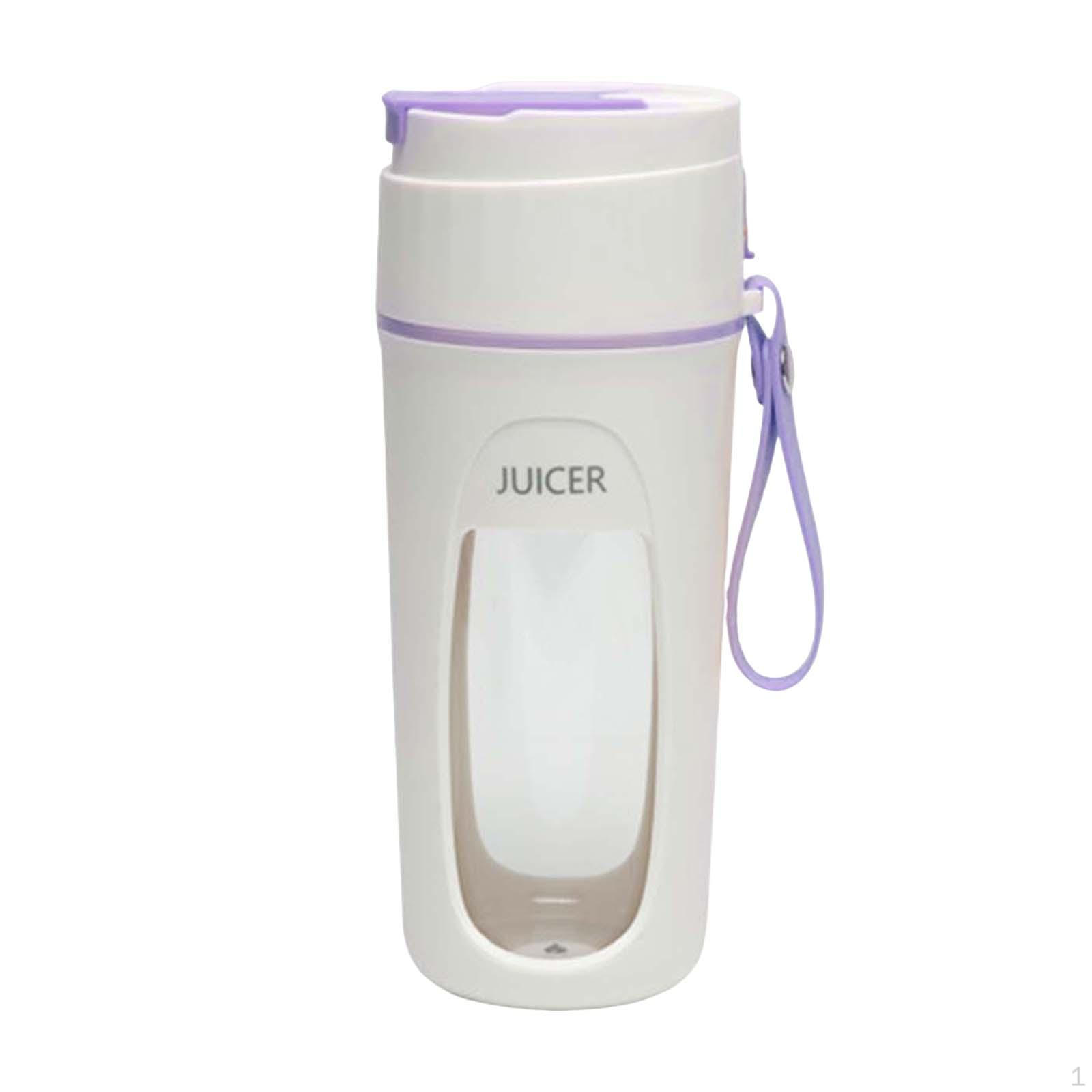 Compact Electric Juicer Cup for Healthy Blending on the Go фиолетовый