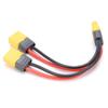 Kompatibilní 2x XT60 samec na 1x XT60 samice konektor XT60 Y sériový kabel pro RC Lipo