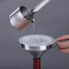 1PCS 100/120/200/300/400/450 Mesh Nylon Filter Stainless Steel Funnel For Fruit Milk Traditional Chinese Medicine Oil White Wine