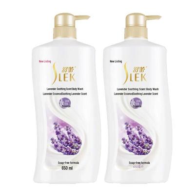 Slek Lavender Soothing Shower Gel, 2x650ml Family Pack