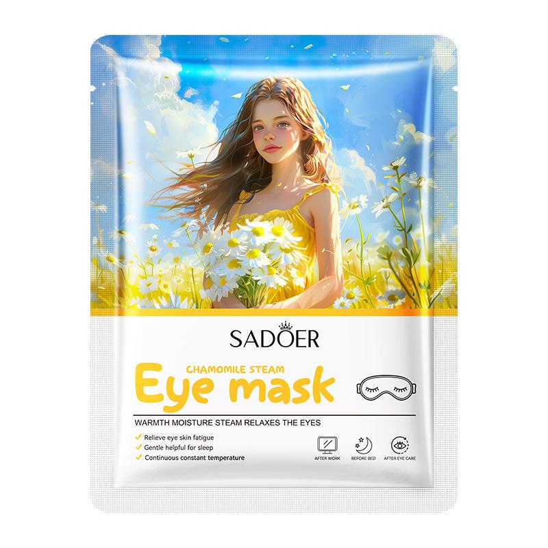3pcs Yuzu rose steam eye mask, moisturizing and relieving dry eye eye eye mask skin care products