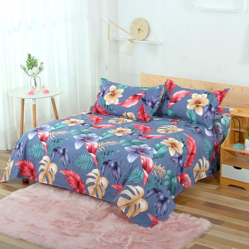 All-Season Soft Brushed Twill Bed Sheets and Duvet Covers for Double, Single, and Dorm Beds – Skin-Friendly Comfort