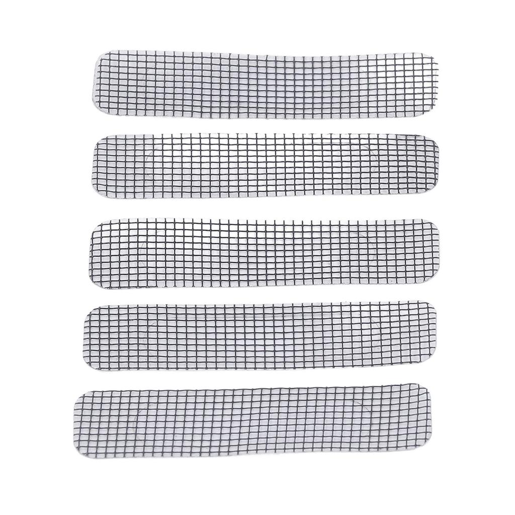 20PCS Window Screen Repair Patches Stainless Steel Self Adhesive Covering Mesh Tape Set for Window