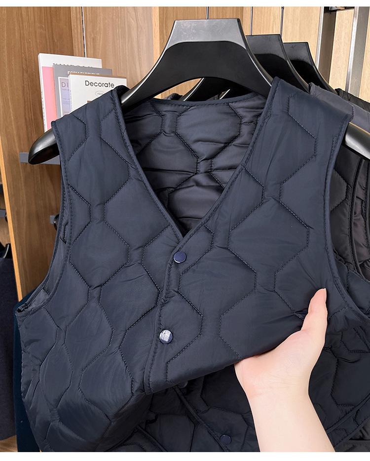 Unisex Koudebestendig Herfst/Winter Vest voor Middelbare en Oudere Leeftijd: Winddicht, Warm en Comfortverhogend