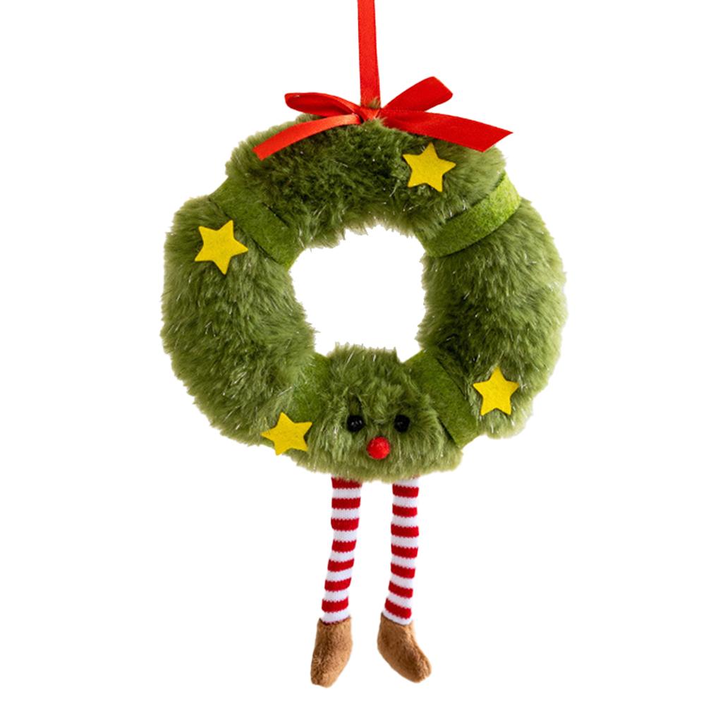 Weihnachten Plüschpuppen Hängeornamente Weihnachtsbaum Anhänger Frohe Weihnachten Dekorationen für 2025 Neujahr Navidad Kinderspielzeug Geschenke