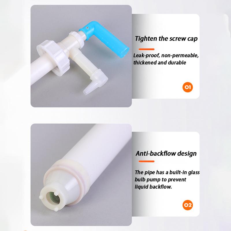 Hand Fuel Pump Manual Liquid Transfer Pump Oil Liquid Hand Transfer Pump Backflow Prevention