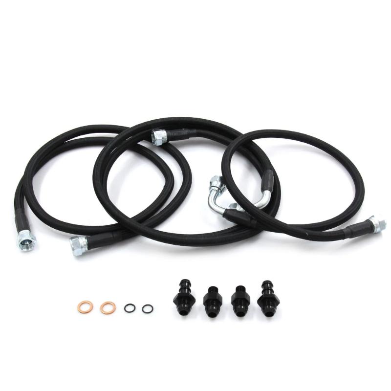 Automotive Accessories Heavy Duty Braided Line 48RE Transmission Hoses Lines for 2500 3500 2003-2007 1