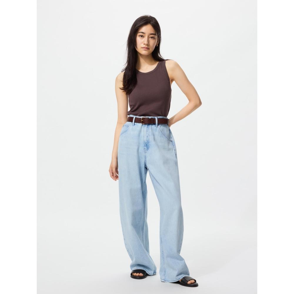 

Uniqlo Мешковатые джинсы-кюлоты короткой длины 08 DARK GRAY/23