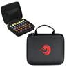 Dragon Bag Suitcase Box Pencil Case Case for 5 Sets of Rpg Dice - Black