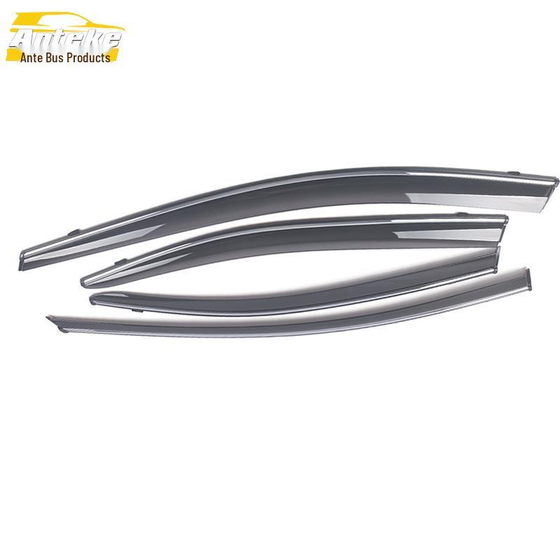 Levin Rain Shield & Sun Visor Trim: Fits 19 Models & Features a Bright Plastic Strip