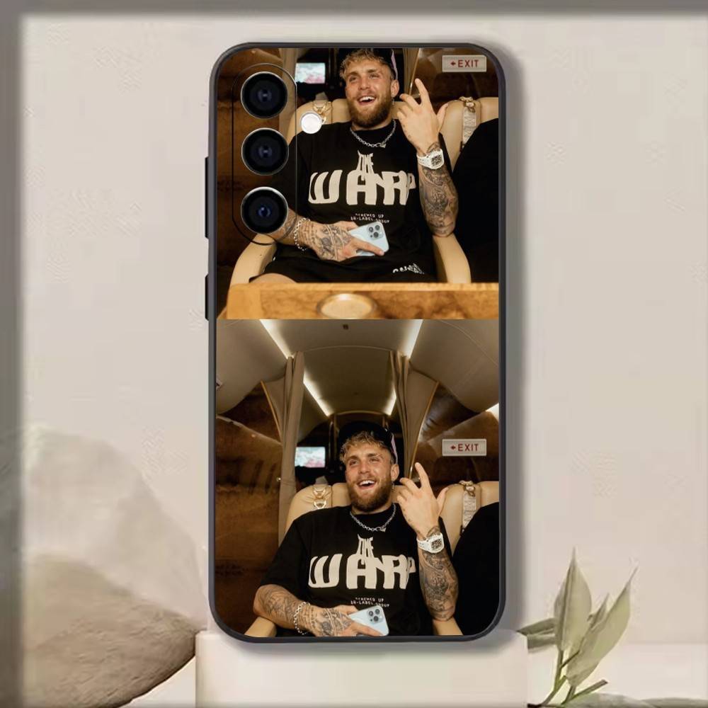 Jake Paul   Phone Case For Samsung Galaxy A73,A72,A71,A70,A53,A52,A51,Soft Silicone Black Cover