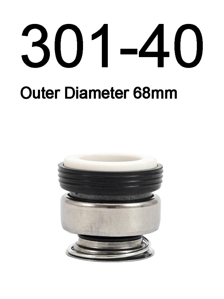 1PC of 301 Series 8 10 12 13 14 15 16 17 18 20 22 24-55mm Single Coil Spring Mechanical Shaft Seal For Circulation Water Pump