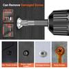 Set of 12 Damaged Screw  tractors, Split Screw Removal Kit for Broken  s, Nuts, Studs, Fittings,  traction Tool with 2 Bit Holders