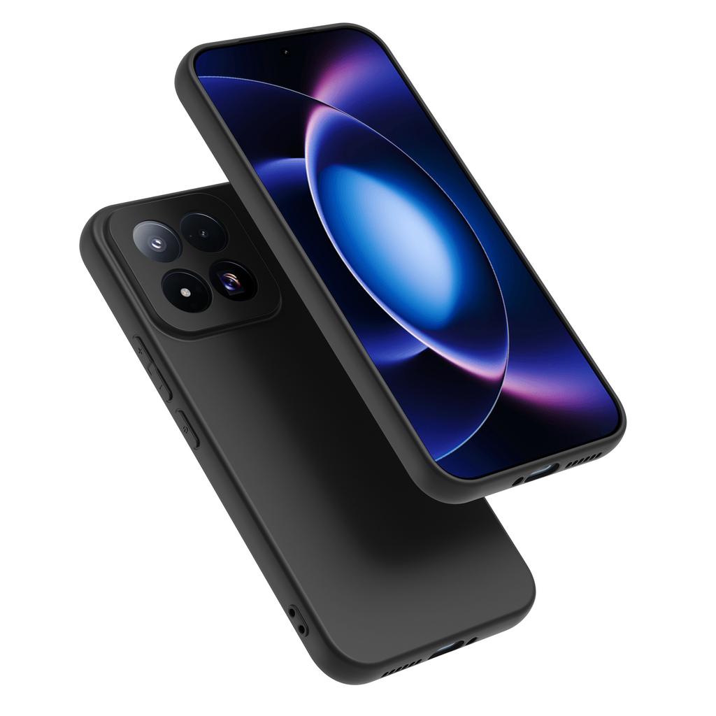 Applicable to Xiaomi Mi 15S Pro black matte mobile phone case Xiaomi 17ultra anti-fingerprint TPU manufacturer