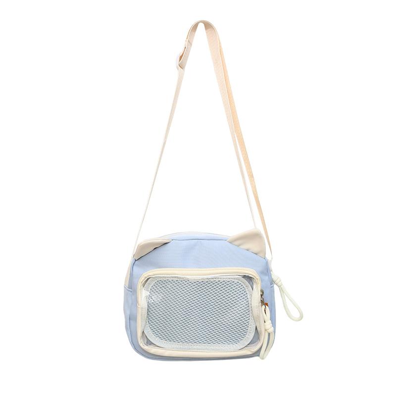 Fashion New Design Minimalist Cute Girls Ita Crossbody Bags Clear Window Pin Display Itabag Ladies Small Messenger Phone Purse
