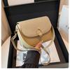 Niche Single Shoulder Armpit Bag Women's 2025 New Trendy Fashion Saddle Bag Simple Personalized Single Shoulder Messenger Bag