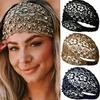 Floral Hollow Out Headband New Style Beaded Wide Edge Hair Band For Women Effective White Hair Covering Hair Accessory Headband