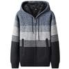 Men's Casual Hooded Sweater Jacket for Autumn and Winter, Versatile with Fleece Jacket