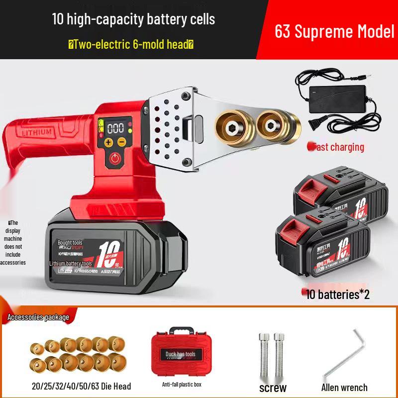 Household PPR Hot Melt Pipe Welder for Heating and Hydropower Engineering