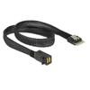 JsER Slimline SAS 4i 38pin Host To HD Mini SAS 4i 36pin Target Cable 50cm 4.0 SFF-8654 SFF-8643
