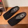 Fashion New Women Mules Summer Elegant Square Closed Toe Flat Slippers Female Shoes Casual Leather Black White Slides Plus Size 35-42