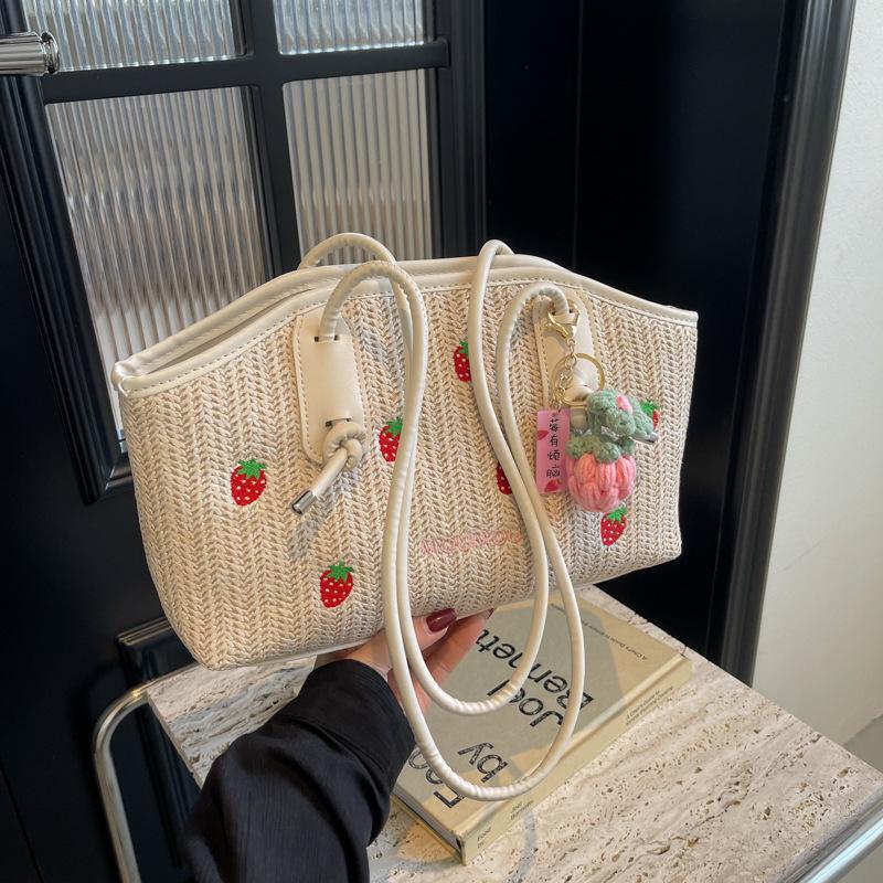 Niedliche Tasche Damen Neue Mode Vielseitige Schultertasche für den Strandurlaub
