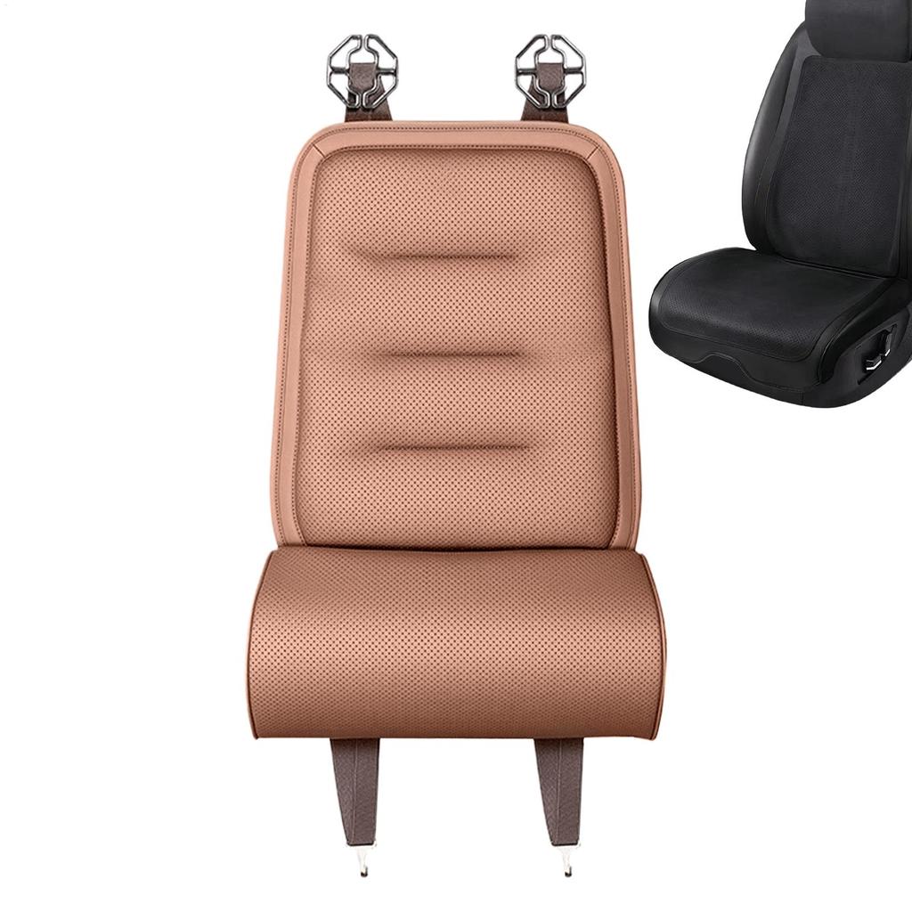 Car Seat Extender Leg Support Non-Slip Adjustable Breathable Car Leg Extender Back Support Pad For Front Rear Driver Passenger